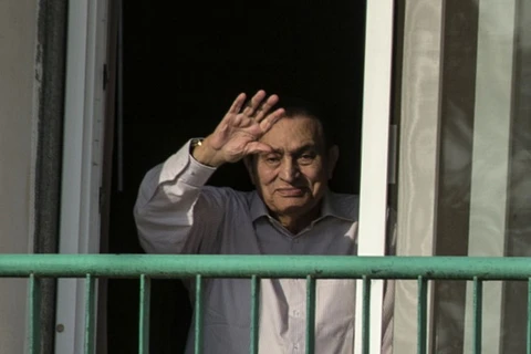 Cựu Tổng thống Ai Cập Hosni Mubarak. (Nguồn: AFP)