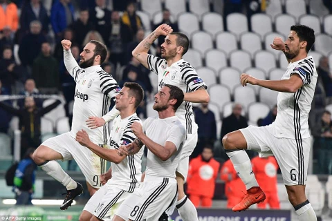 Juventus giành vé vào tứ kết với tổng tỷ số 3-0 trước Porto. (Nguồn: AFP/Getty Images)