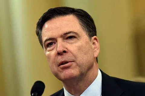 Giám đốc Cơ quan Điều tra Liên bang (FBI) James Comey. (Nguồn: AFP)