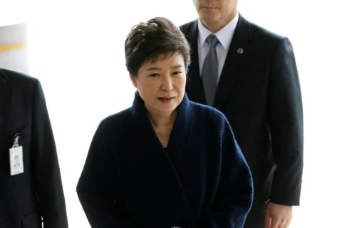 Cựu Tổng thống Hàn Quốc Park Geun-hye. (Nguồn: Reuters)