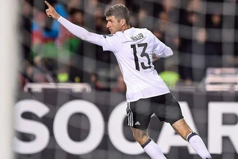Müller đã có 37 bàn thắng cho đội tuyển Đức. (Nguồn: Dfb.de)