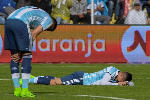 Argentina thêm một lần ôm hận khi làm khách tại Bolivia. (Nguồn: AFP)