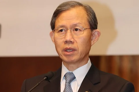 Thứ trưởng Ngoại giao Hàn Quốc Ahn Chong-ghee. (Nguồn: Yonhap)
