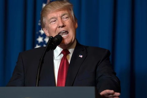 Ông Trump nhận được sự ủng hộ sau vụ tấn công Syria. (Nguồn: AFP/Getty Images)