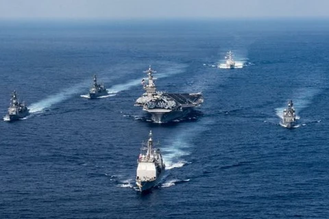 Tàu chiến của Mỹ. (Nguồn: AFP/Getty Images)