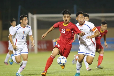 U19 tuyển chọn Việt Nam khởi đầu thuận lợi. (Nguồn: TN)