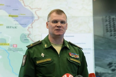 Người phát ngôn Bộ Quốc phòng Nga Igor Konashenkov. (Nguồn: AP)