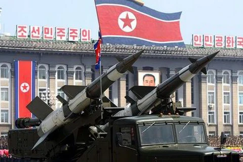 Triều Tiên đưa ra cảnh báo Mỹ. (Nguồn: Daily Express)