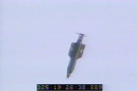 Bom GBU-43 được Mỹ thả xuống Afghanistan.