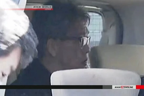 Nghi phạm Shibuya Yasumasa bị bắt giữ. (Nguồn: NHK World)