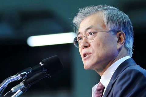 Ứng cử viên Moon Jae-in. (Nguồn: nknews.org)