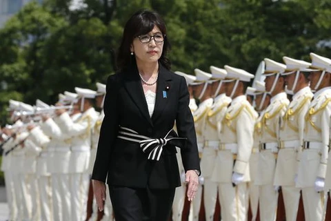 Bộ trưởng Quốc phòng Tomomi Inada. (Nguồn: AP)