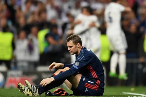 Neuer phải nghỉ thi đấu hết mùa giải. (Nguồn: Getty Images)