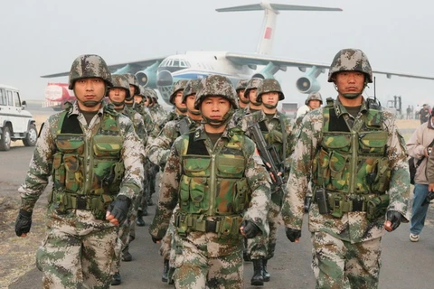 Lực lượng quân đội Trung Quốc. 