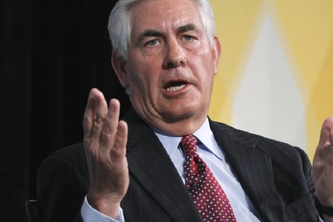 Ngoại trưởng Mỹ Rex Tillerson. (Nguồn: AP)