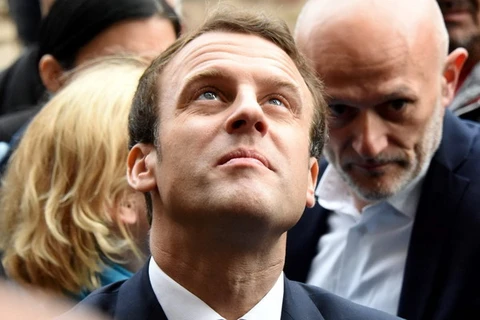Ứng cử viên Tổng thống Pháp Emmanuel Macron. (Nguồn: AFP/Getty Images)