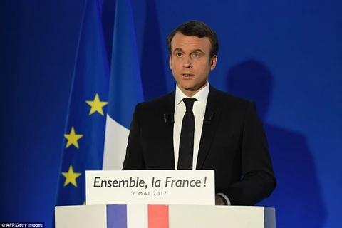 Tổng thống đắc cử Pháp Macron. (Nguồn: AFP/Getty Images)