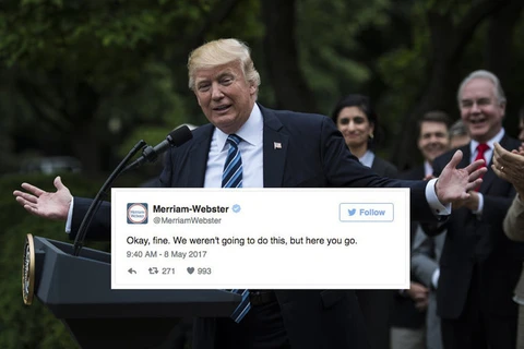Ông Trump đăng tweet. (Nguồn: Getty Images)
