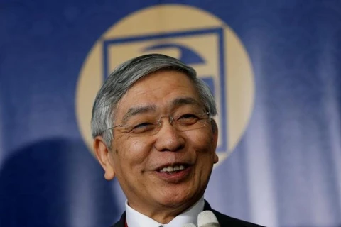 Thống đốc Ngân hàng Nhật Bản Haruhiko Kuroda. (Nguồn: Reuters)