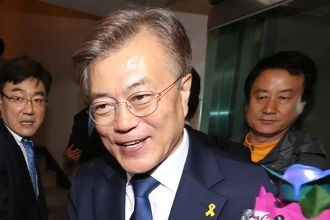Tân Tổng thống Hàn Quốc Moon Jae-in. (Nguồn: EPA)