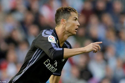 Ronaldo lập công mang chiến thắng về cho Real Madrid. (Nguồn: Reuters)