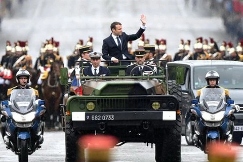 Tổng thống Pháp Emmanuel Macron. (Nguồn: BBC)