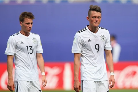 U20 Đức nhận thất bại ngay ngày ra quân. (Nguồn: Getty Images)