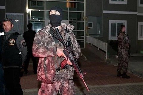 Cảnh sát chống khủng bố Thổ Nhĩ Kỳ. (Nguồn: rudaw.net)