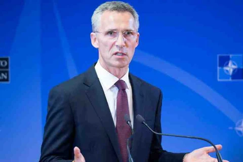 Tổng thư Ký NATO Jens Stoltenberg. (Nguồn: AFP)
