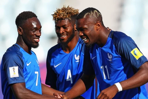 U20 Pháp vào vòng knock-out sau khi đánh bại U20 Việt Nam. (Nguồn: Getty Images)