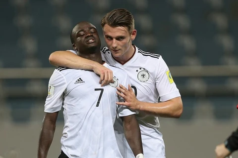 Nỗi buồn của các cầu thủ U20 Đức. (Nguồn: Getty Images)
