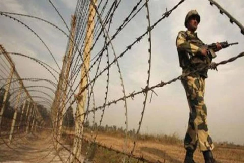 Đường biên giới giữa Ấn Độ và Pakistan. (Nguồn: The Nation)