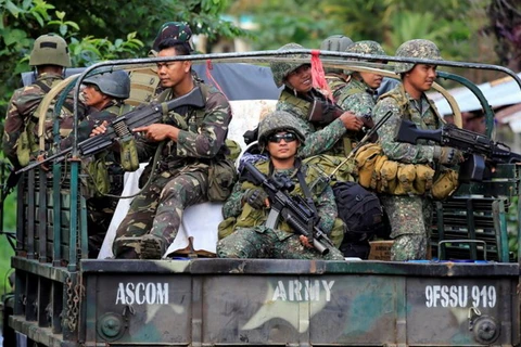 Quân đội Philippines. (Nguồn: Reuters)