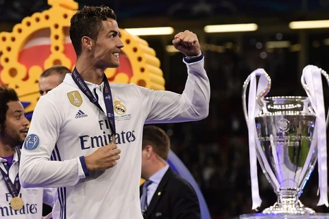 Ronaldo đã lần thứ 6 giành danh hiệu Vua phá lưới Champions League. (Nguồn: Getty Images)