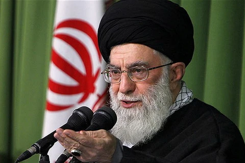 Lãnh đạo tinh thần tối cao Iran Ayatollah Ali Khamenei. (Nguồn: AP)