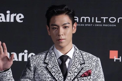 Nam ca sỹ T.O.P của ban nhạc đình đám Hàn Quốc Big Bang. (Nguồn: Getty Images)