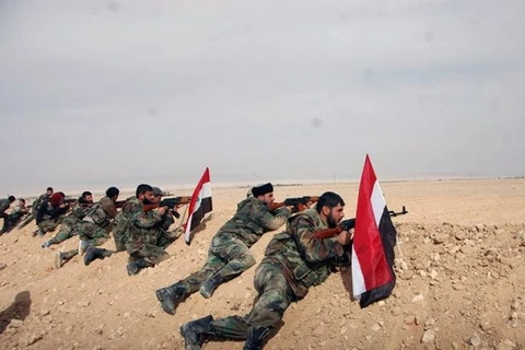Lực lượng quân đội Syria. (Nguồn: almasdarnews.com)