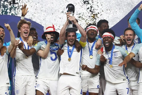 U20 Anh vô địch giải U20 World Cup 2017. (Nguồn: Getty Images)