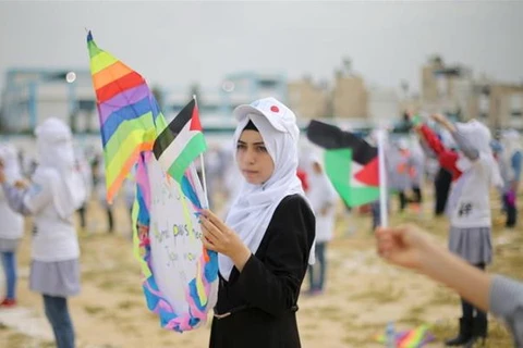 Các trẻ em của Palestine. (Nguồn: Reuters)
