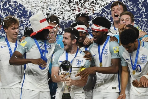 Vòng chung kết U20 World Cup 2017 tổ chức ở Hàn Quốc kết thúc với chức vô địch thuộc về Anh. (Nguồn: Getty Images)