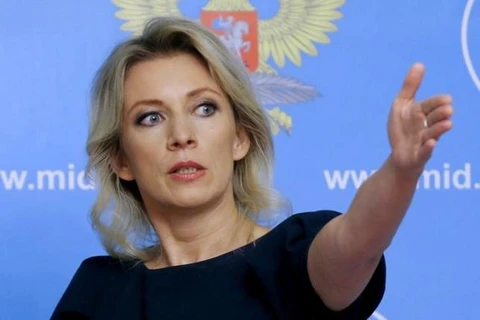 Đại diện chính thức của Bộ Ngoại giao Nga Maria Zakharova. (Nguồn: Reuters)