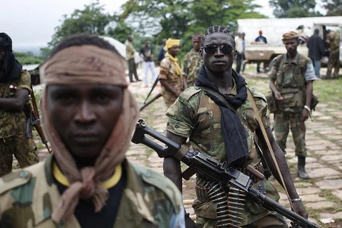 Lực lượng an ninh Cộng hòa Trung Phi. (Nguồn: africanews)