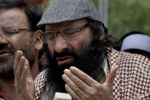 Syed Salahuddin, thủ lĩnh mạng lưới vũ trang Hizb-ul-Majahideen. (Nguồn: zeenews.india.com)