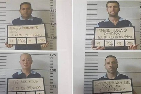 2 trong 4 tù nhân vượt ngục bị bắt giữ. (Nguồn: Cảnh sát Indonesian)