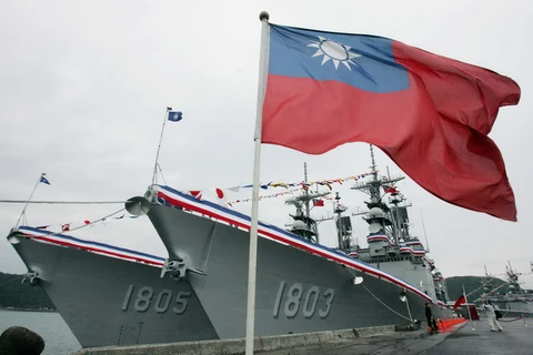 Tàu chiến của Đài Loan. (Nguồn: scmp.com)