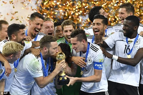 Đức đăng quang Confed Cup 2017.