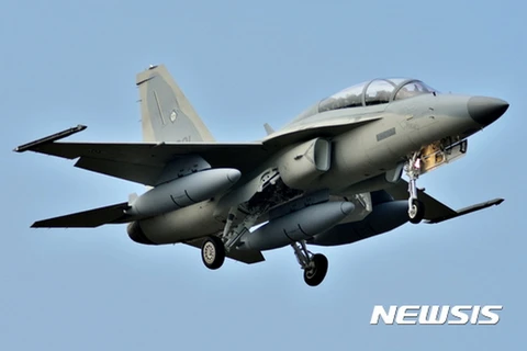 Máy bay huấn luyện tấn công hạng nhẹ loại FA-50PH. (Nguồn: donga.com)