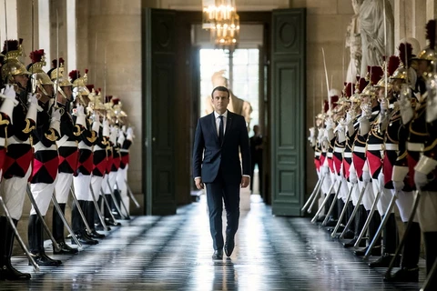 Tổng thống Pháp Emmanuel Macron. (Nguồn: Reuters)