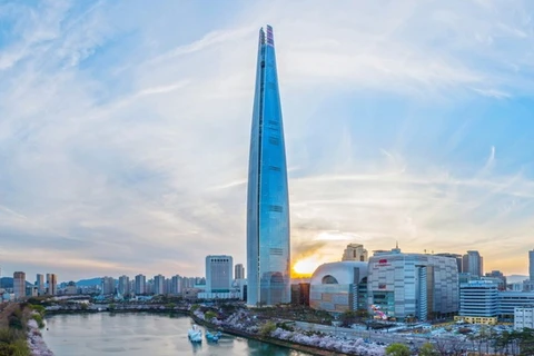 Tòa tháp cao nhất ở Hàn Quốc. (Nguồn: CNN.com)