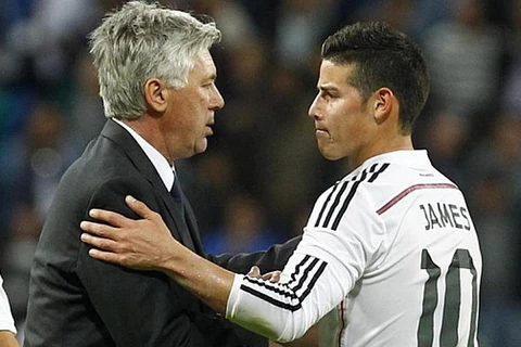 James sắp được đoàn tụ với Carlo Ancelotti tại Bayern Munich. (Nguồn: Getty Images)